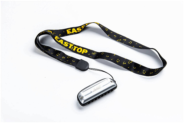 EASTTOP LUCKY 8 BLACK COMB - Губная гармоника диатоническая