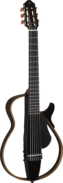 YAMAHA SLG200N TRANSLUCENT BLACK - Электро-гитарасайлент(нейлон)