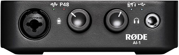 RODE AI1 одноканальный USB аудиоинтерфейс с комбо XLR/инструмент. входом....