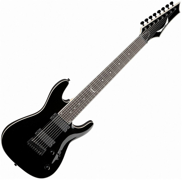 DEAN C850X CBK - 8-стр.электрогитара, 24 лада, 2 HH,цвет-классический ч?рный