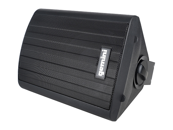 Акустическая система Gemini [GHSI-W525BT-PR-BLK] Активная + пассивная АС, 5.25" НЧ + 0.75" ВЧ, мощность RMS/Peak 60/150 Вт, АЧХ 45-20000 Гц, динамики: 5" НЧ, 1" ВЧ, IP44, BT, 3,5 мм AUX вход, 3,5 мм AUX выход, настенные крепления, пульт ДУ, цвет черный