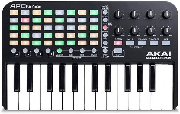 AKAI PRO APC KEY 25 USB - MIDI-клавиатура