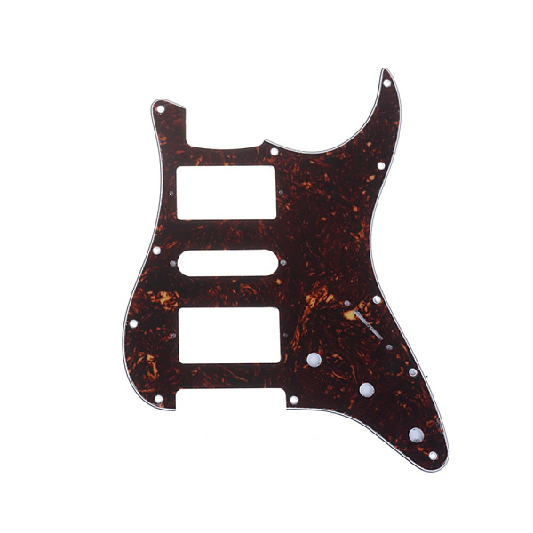 MX1378DT Пикгард для гитары Stratocaster Modern Style, 4 слоя, черепаший панцирь, Musiclily