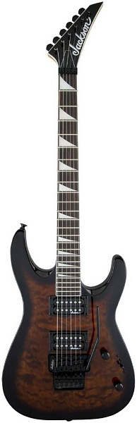 JACKSON JS32Q DKA, AH FB - DRK SNBRST электрогитара, цвет санберст