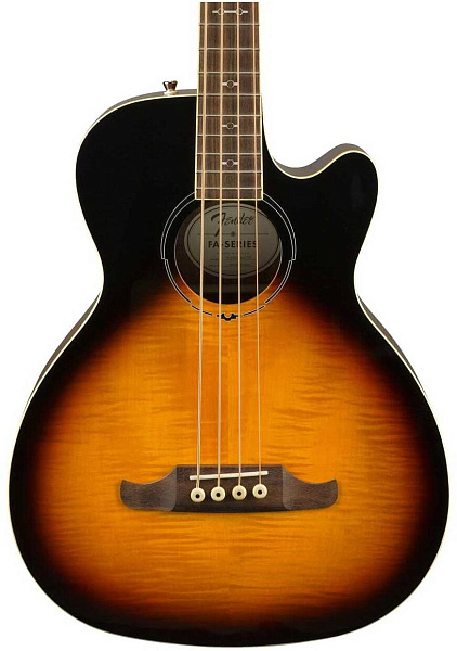 FENDER FA-450CE Bass 3T Snbrst LR 4-струнная электроакустическая бас-гитара,...