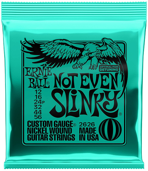 ERNIE BALL 2626 Nickel Wound Slinky Not Even 12-56 - Струны для электрогитары