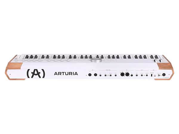 Сценическая клавиатура Arturia [Astrolab White] 61 клавиша, полувзвешенная механика, 10 звуковых движков, вокодер, 10 кнопок пресетов , 4 макрорегулятора, MIDI-вход, USB-C и USB-A; аудио Bluetooth; WiFi, цвет белый