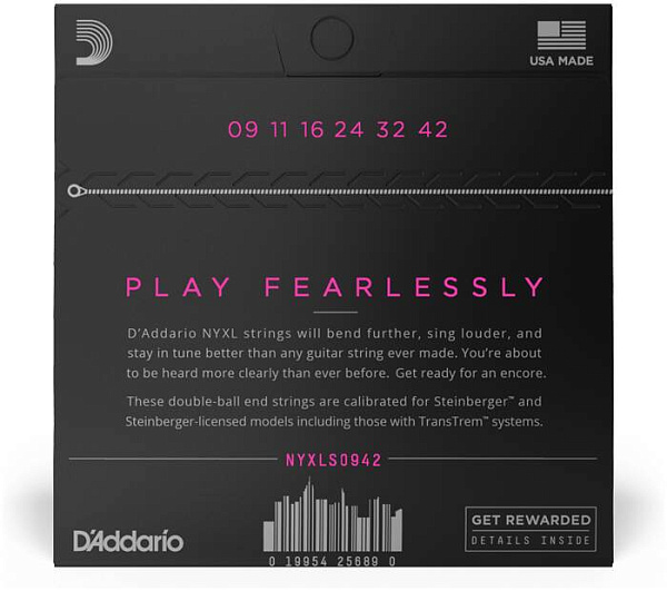 D'ADDARIO NYXLS0942 - Струны для электрогитары