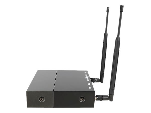 Микрофонная радиосистема Axelvox [DX800FK] UHF 650 - 758 MHz, подавитель обратной связи, цифровая модуляция, LCD дисплей, DSP, ручной микрофон - 2 шт.