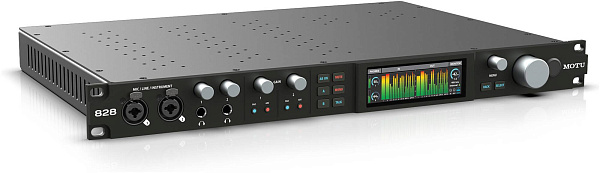 MOTU 828 - аудиоинтерфейс USB, АЦП/ЦАП: 24 бит/192 кГц, ЦАП: ESS Sabre...