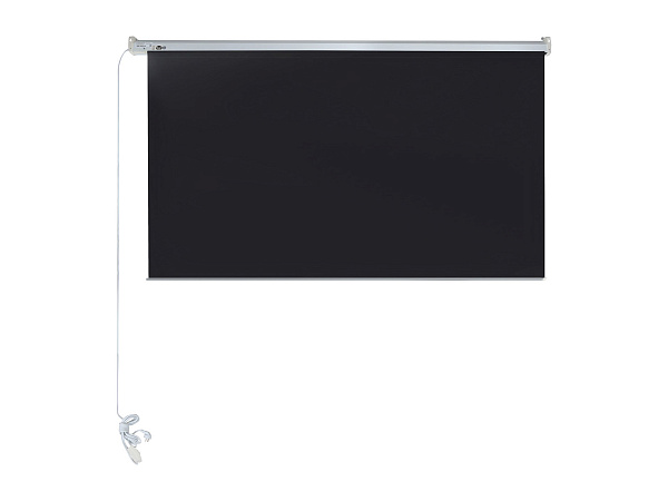 [LMC-100114] Экран с электроприводом Lumien [Master Control] 174x240 см (раб.область 130х232 см) (105") Matte White FiberGlass черн. кайма сверху 40 см 16:9