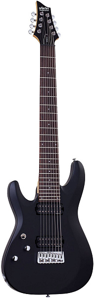 SCHECTER C-8 DELUXE SBK L/H - Леворукая электрогитара, 24 лада