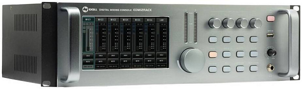 EXELL EDM12RACK RACK - Цифровой микшер