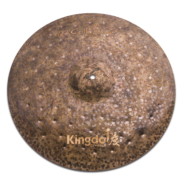Тарелка крэш 17" [17" COLLECTION DRY CRASH] KINGDO [17" COLLECTION DRY CRASH] сплав B20, ручная работа, оригинальное окисление