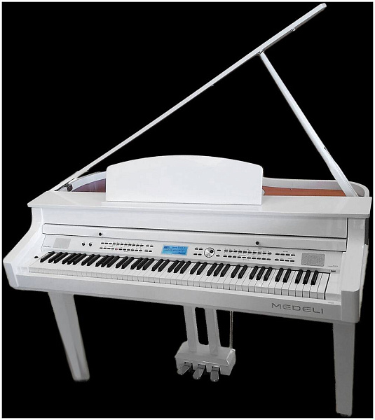 MEDELI GRAND510(GW) Цифровой рояль, белый (2 части).