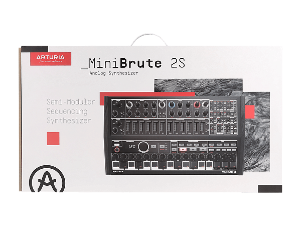 Синтезатор [531103] Arturia [MiniBrute 2S Noir] лимитированная серия MiniBrute 2S в уникальном дизайне.