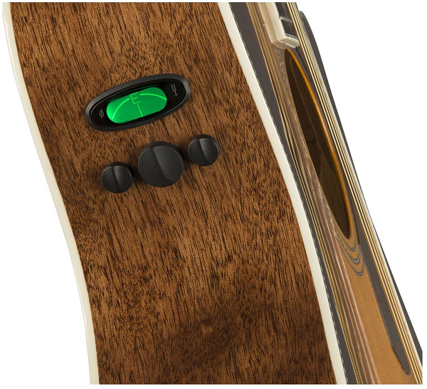 FENDER PM-4CE AUDITORIUM LTD SUNBRST - Гитара электроакустическая шестиструнная