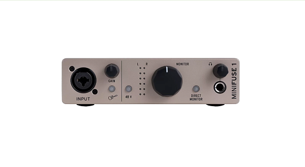 Arturia MiniFuse 1 Champagne - USB Аудиоинтерфейс