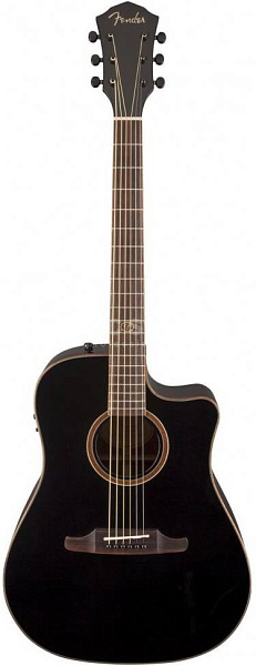 FENDER F-1020SCE DREADNOUGHT BLACK - Гитара электроакустическая шестиструнная