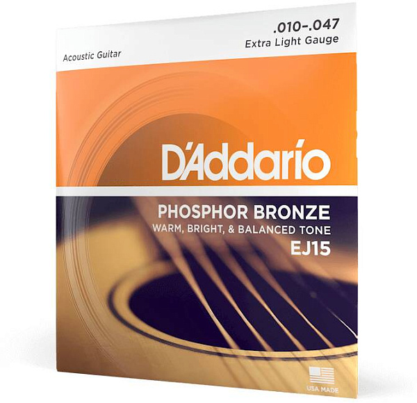 D'ADDARIO EJ15 - Струны для акустической гитары