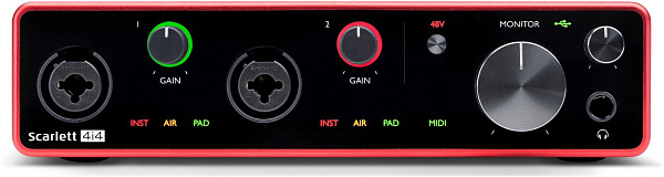 FOCUSRITE Scarlett 4i4 3rd Gen - Аудиоинтерфейс