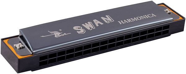 SWAN SW16-1-BK - Губная гармоника тремоло