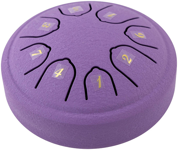BEE DF1113 PURPLE - Барабан язычковый Глюкофон