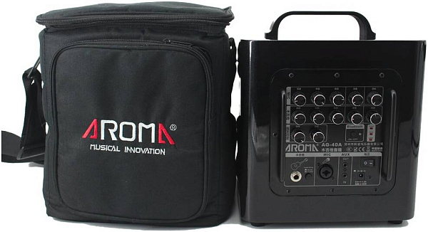AROMA AG-40A BK - Комбоусилитель для акустической гитары