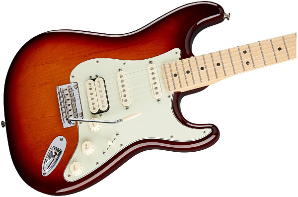 FENDER FENDER DELUXE STRAT HSS MN Tobacco Burst - Электрогитара