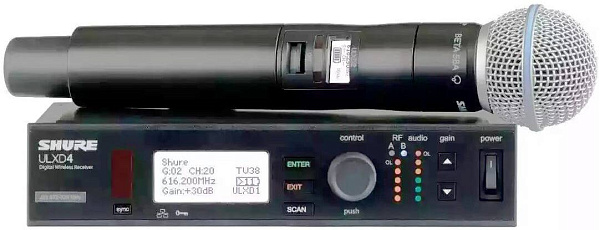 SHURE ULXD24E/B58 P51 - Радиосистема