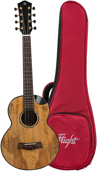 FLIGHT MAIA Baritone 8 EQ-A - Укулеле 8-ми струнный баритон
