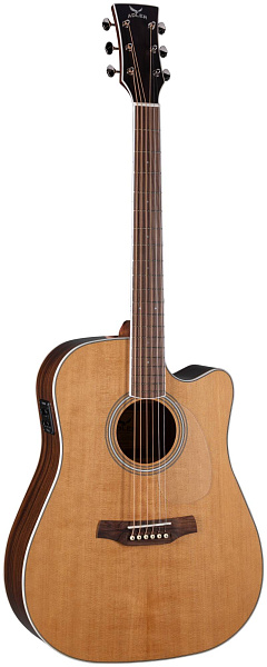 ADLER DCE100-SR - Гитара электроакустическая шестиструнная