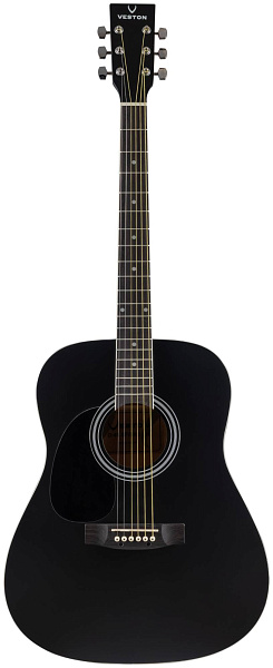 VESTON D-45 SP/BKS LH - Гитара акустическая для левшей