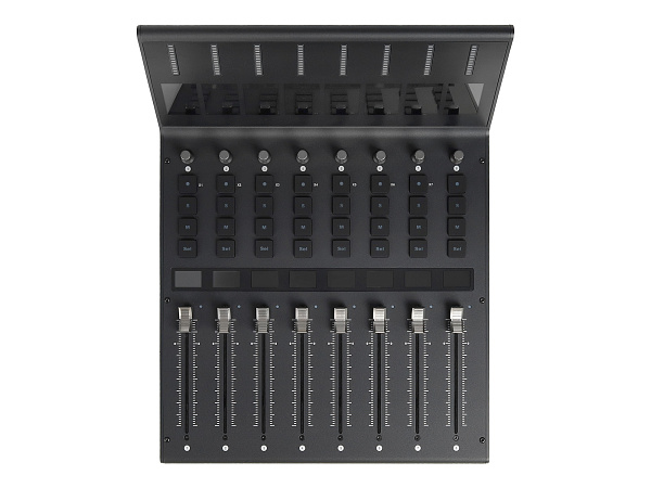 MIDI контроллер [110205A2021] Icon [V1-X] USB MIDI DAW модуль расширения для V1-M до 16, 32 и 64 каналов, 8 моторизованных фейдеров, 8 двухфункциональных энкодеров, LED-индикаторы, поддержка универсальных протоколов Mackie Control и HUI