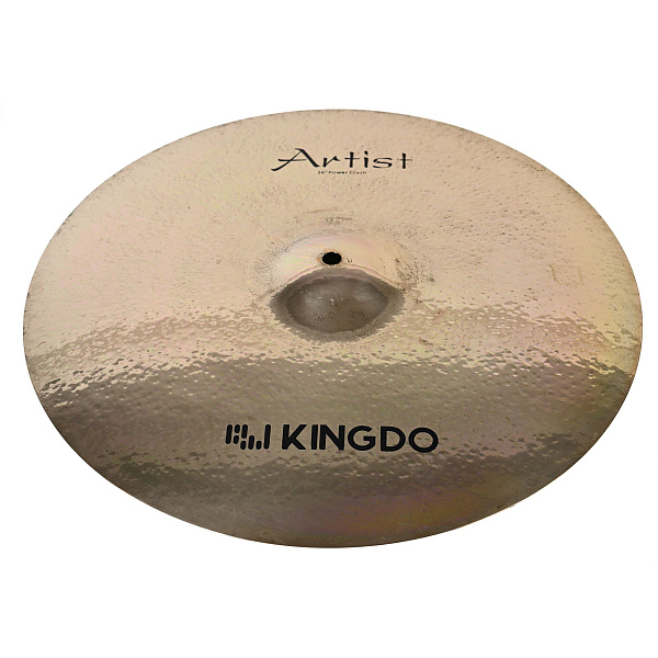 Тарелка крэш 16" [16" ARTIST POWER COPPESMITH CRASH] KINGDO [16" ARTIST POWER COPPESMITH CRASH] сплав B20, ручная работа, поверхность полированная