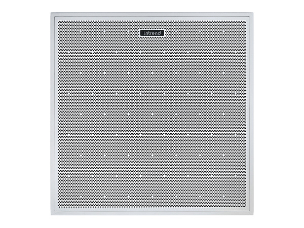 Микрофонный массив Intrend [ITMIC-ARC129] потолочный, 129 капсюлей, подключение Dante/USB, Line IN/OUT, Sound reinforcement (17 зон), Noise reduction, Feedback suppression, AEC, WebUI, RS485, питание POE/12-48V, размер 60х60 см