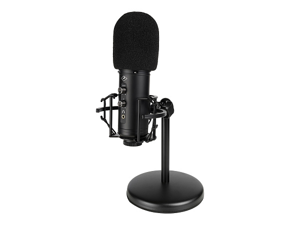 Микрофон Antelope Audio [Axino Synergy Core] конденсаторный, USB, 24 бит/192 кГц, диафрагма: 34 мм, кардиоида, 20 Гц - 20 кГц, уровень звукового давления: 140 дБ (<1% THD при 1 кГц), USB тип B (совместим с USB 2.0)
