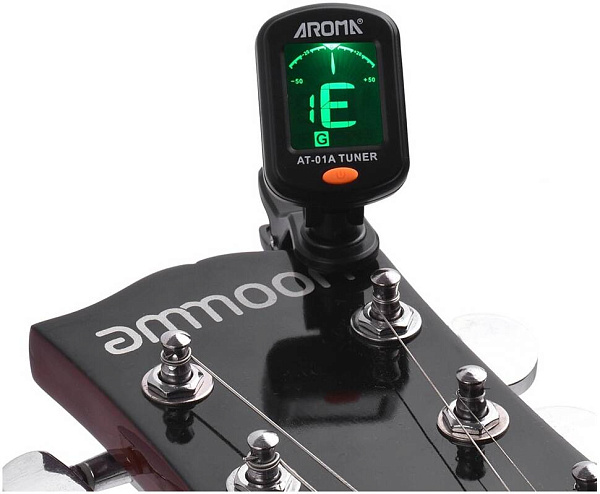 AROMA AT-01A black - Тюнер хроматический