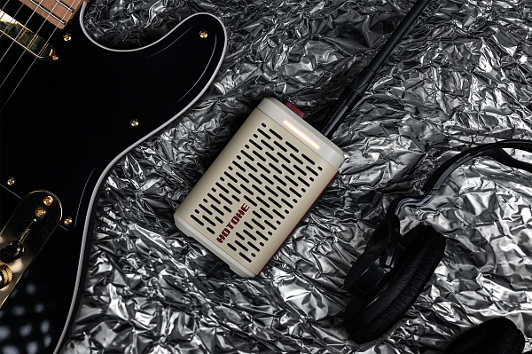Моделирующий мини усилитель Hotone [Pulze Mini WH] с Bluetooth, цвет белый