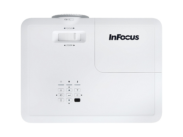 Проектор InFocus [IN0046SL] DLP, 4700 lm, WXGA, 30 000:1, 1.19~1.54:1, 2xHDMI 1.4, VGA in/out, Composite Video, 3.5mm in/out, USB-A(питание), RS-232, RJ-45, лампа 15 000ч.(ECO mode), 10W, 27дБ, 2,9 кг,  PJ-Link, БЕЛЫЙ