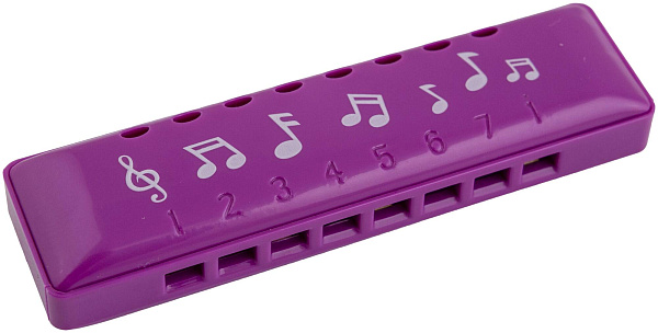 BEE DF8A PURPLE - Губная гармоника детская