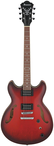 IBANEZ AS53-SRF полуакустическая электрогитара, корпус - липа, цвет - красный...