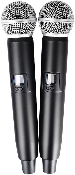 LAUDIO LS-P3-2M Двухканальная вокальная радиосистема, 2 ручных передатчика,...