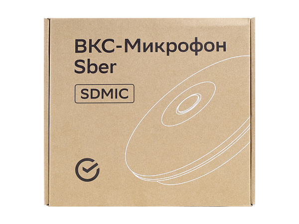 ВКС-микрофон Sber SberDevices [SDMIC-001] Микрофон с поддержкой каскадирования, 3м радиус действия, PoE.