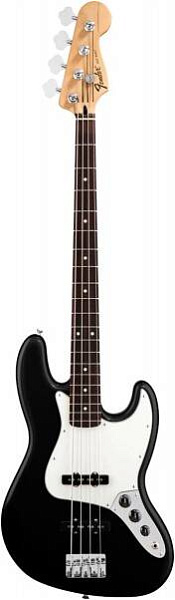 FENDER STANDARD JAZZ BASS RW BLACK - Бас-гитара