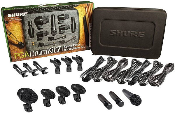 SHURE PGADRUMKIT7 - Микрофонный комплект для ударных