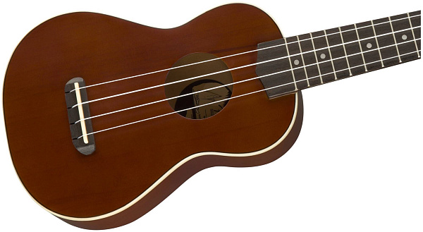 FENDER VENICE SOPRANO UKE, NAT WN укулеле сопрано, цвет натуральный