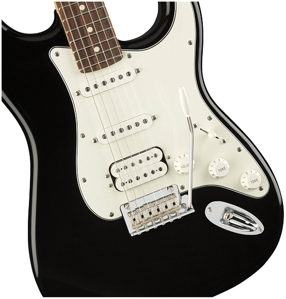 FENDER PLAYER STRAT HSS PF BLK Электрогитара, цвет черный