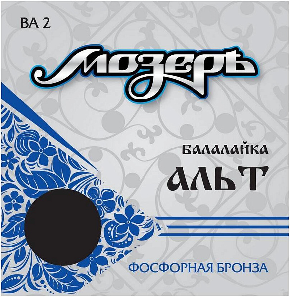 МОЗЕРЪ BA 2 - Струны для балалайки альт