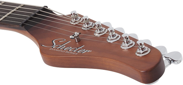 Электрогитара SCHECTER [NICK JOHNSTON PT A.SNOW] электрогитара 6-струнная, корпус: ольха, гриф: запеченый клен, накладка: черное дерево, 22 лада, цвет: Atomic Snow